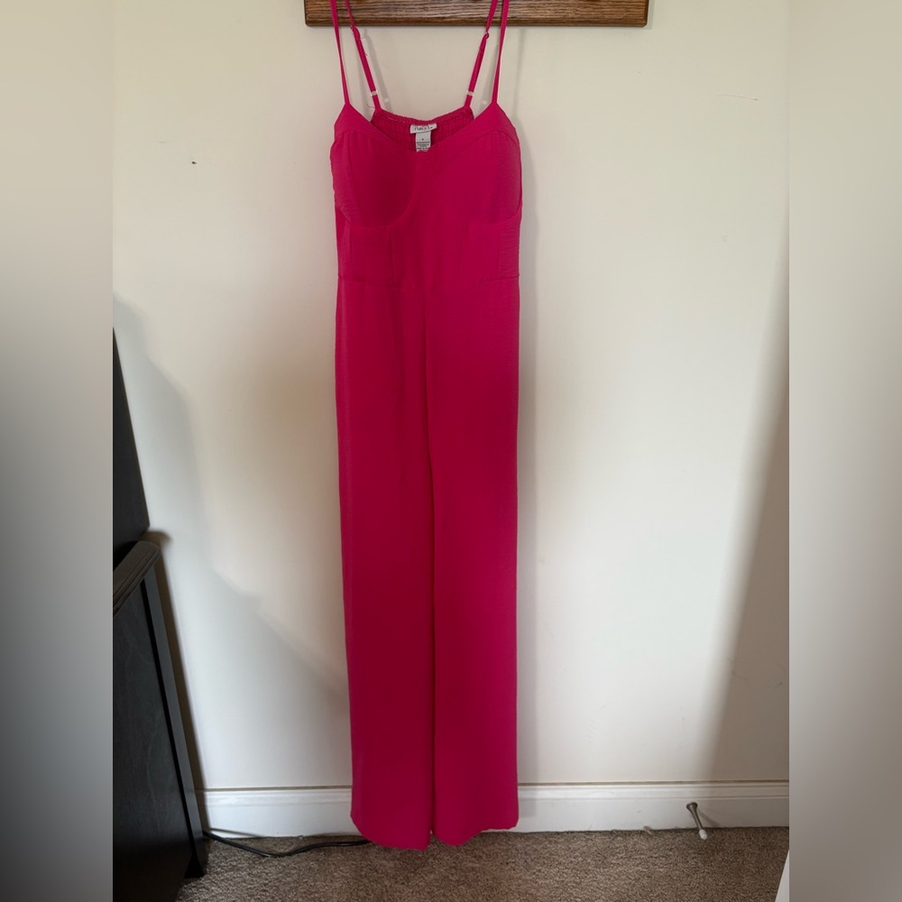 Rue21 Pink Wide Leg Jumpsuit